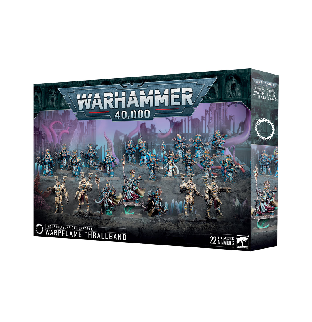 Warhammer 40K - Thousand Sons Battleforce Warpflame Thrallband