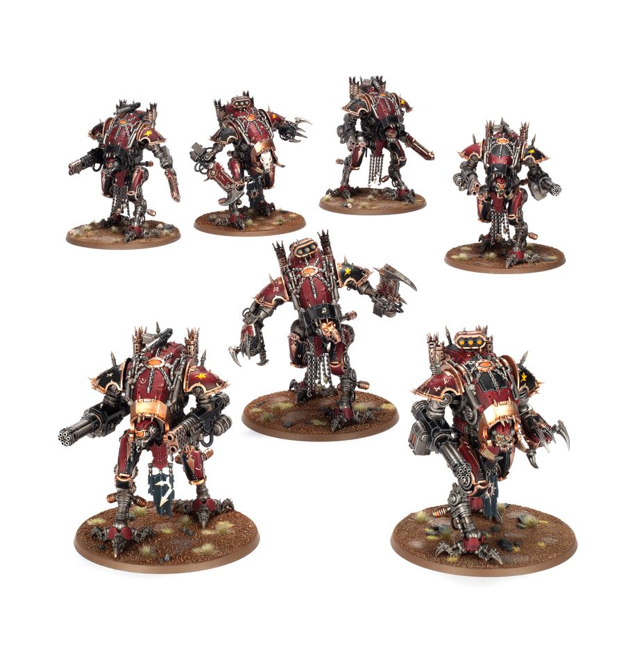 Warhammer 40K Chaos Knights Houndpack Lance
