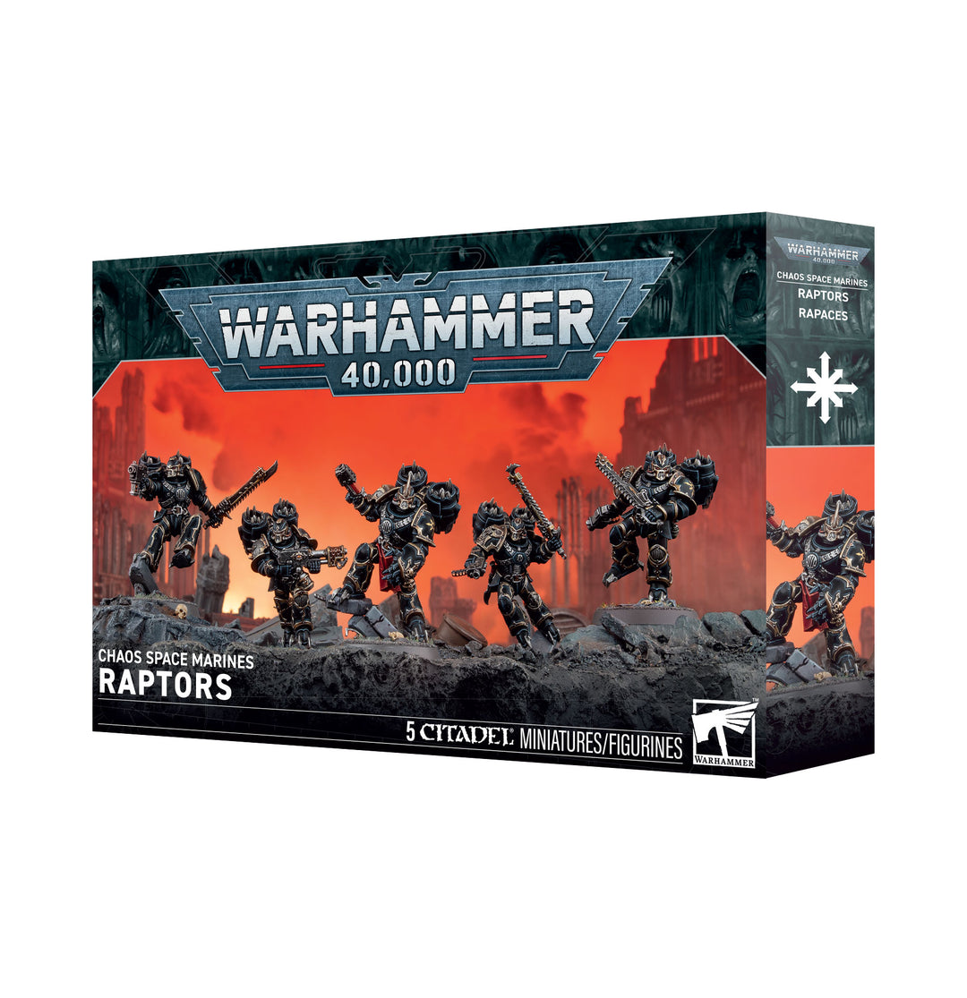 Warhammer 40K Chaos Space Marines - Raptors
