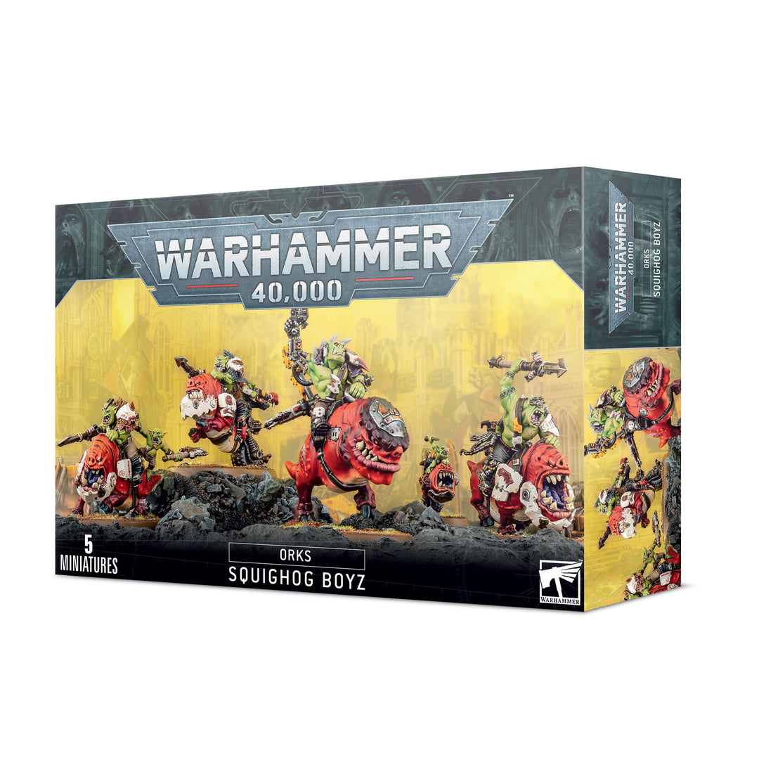 Warhammer 40K Orks - Squighog Boyz