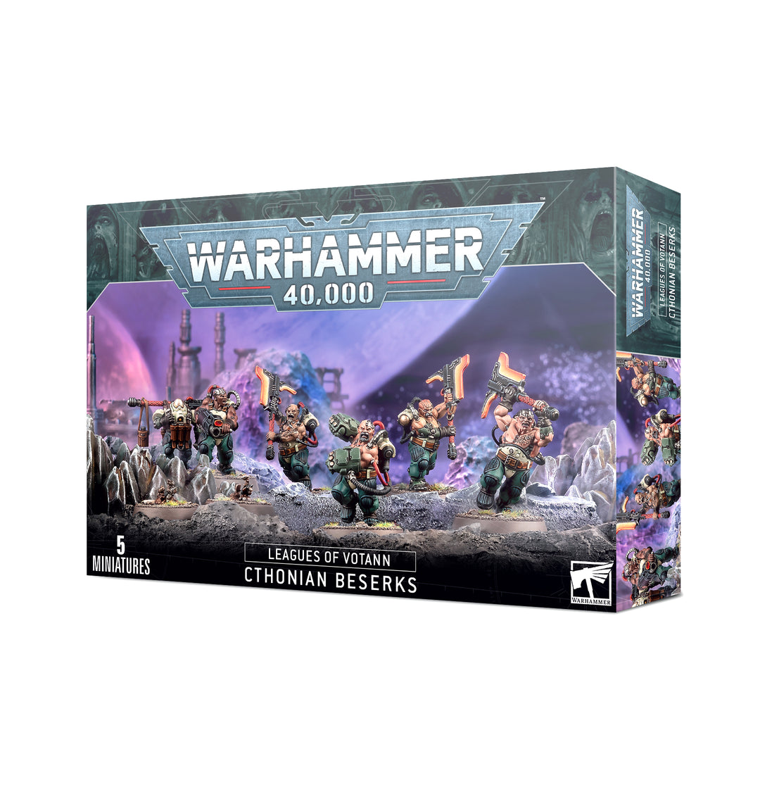 Warhammer 40K Leagues of Votann - Cthonian Beserks