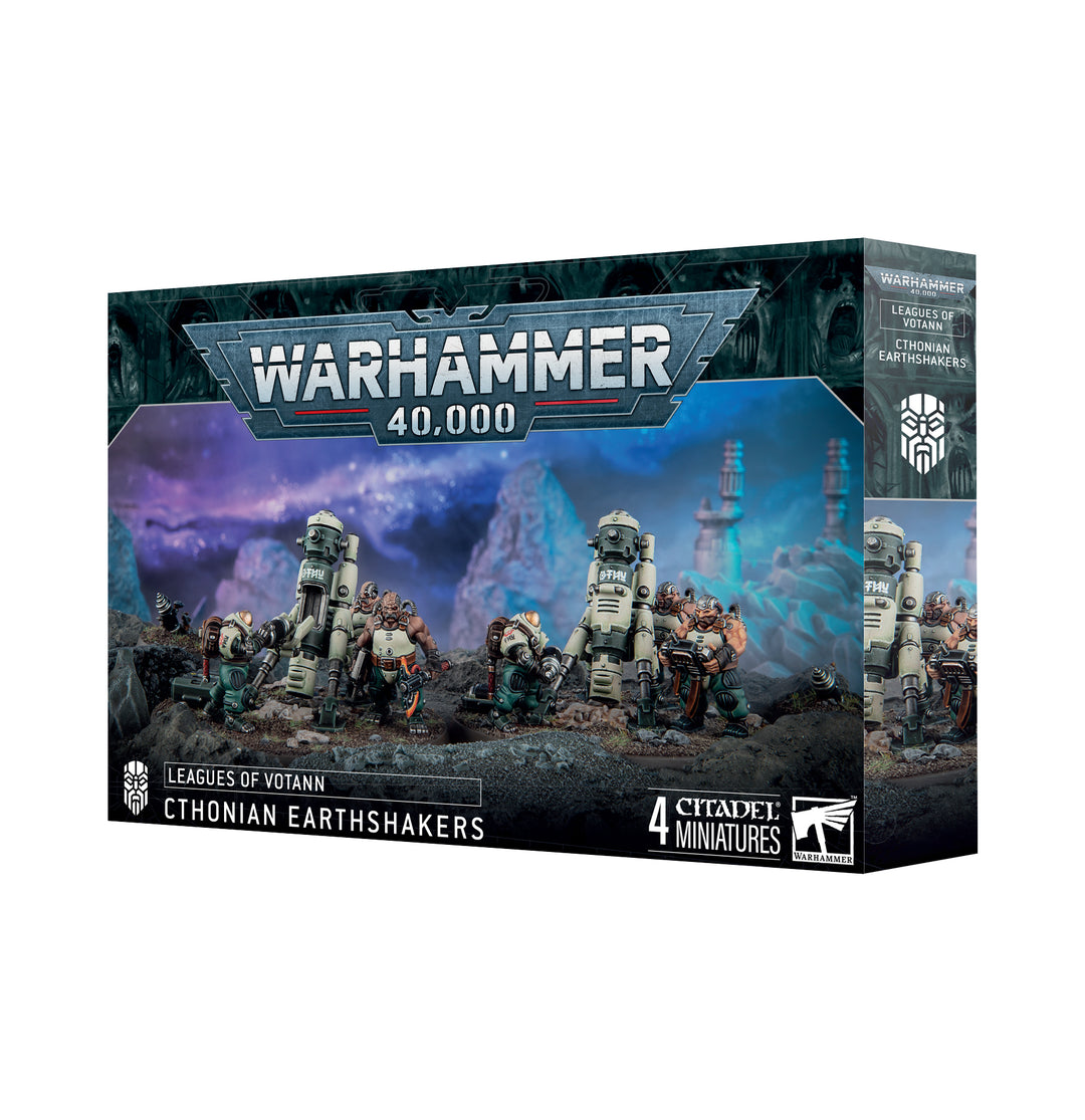 Warhammer 40K Leagues of Votann - Cthonian Earthshakers