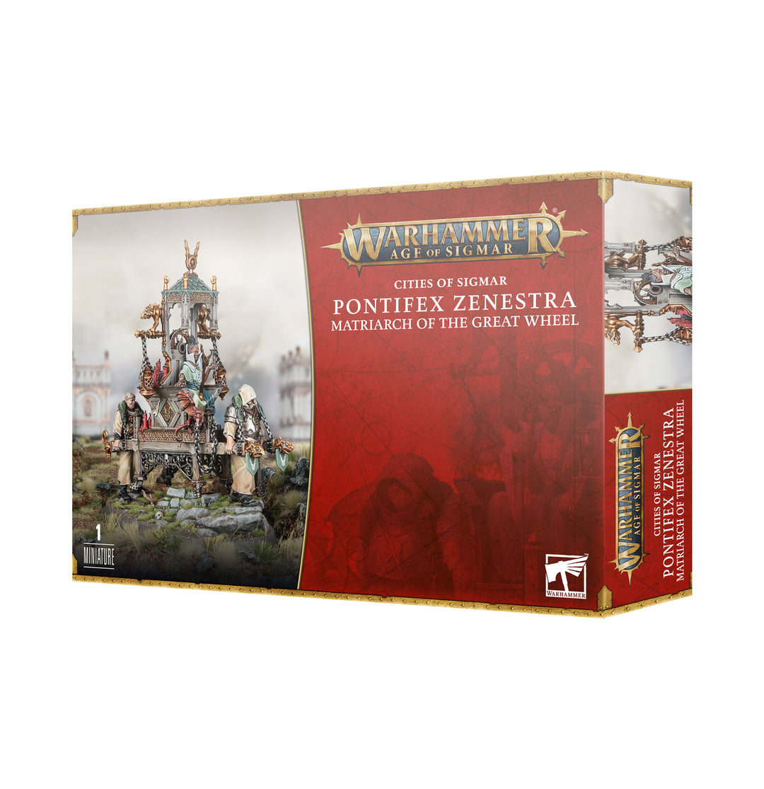 Warhammer Age Of Sigmar - Pontifex Zenestra Matriarch Of The Great Wheel