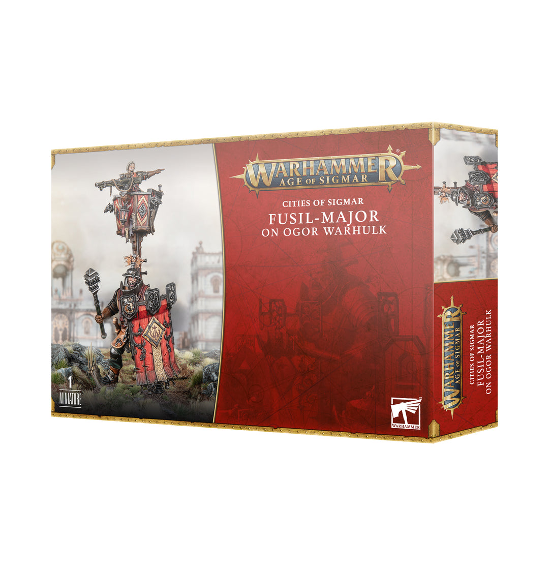 Warhammer Age of Sigmar Cities Of Sigmar - Fusil-Major On Ogor Warhulk