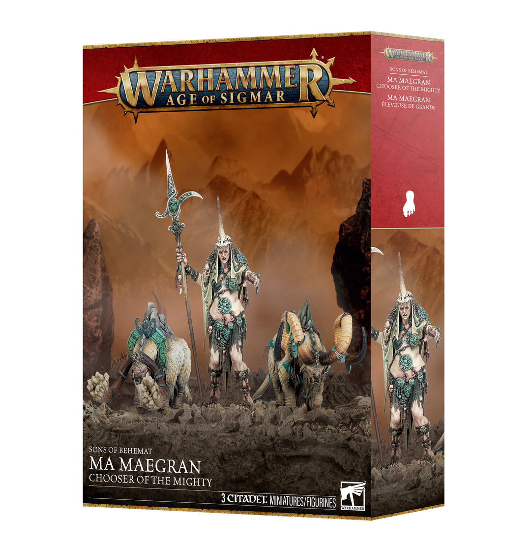 Warhammer AOS Sons of Behemat: Ma Maegran, Chooser of the Mighty
