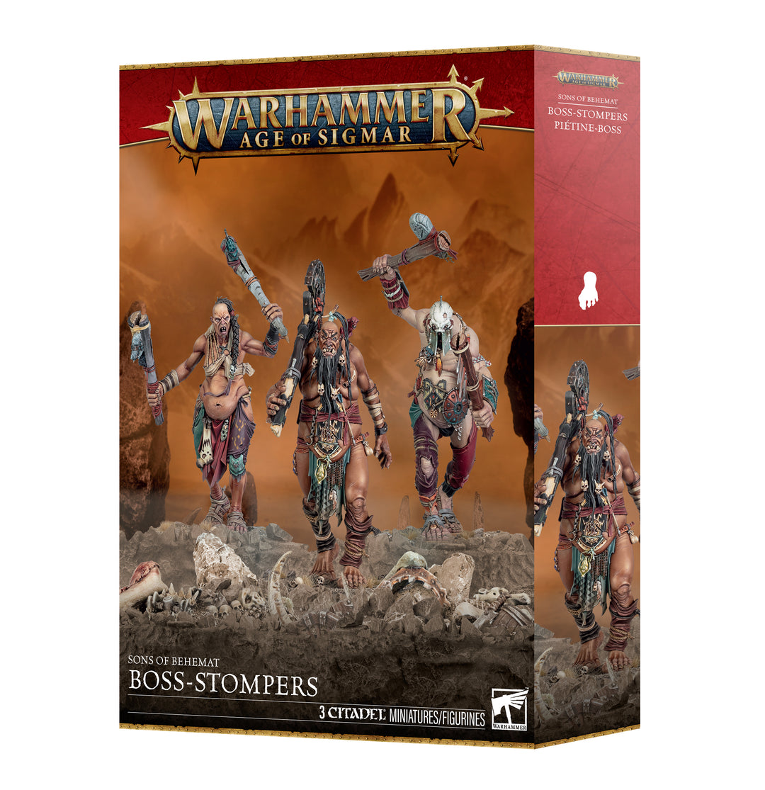 Warhammer AOS Sons of Behemat: Boss-Stompers