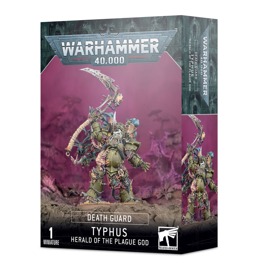 Warhammer 40K: Death Guard Typhus Herald of the Plague God