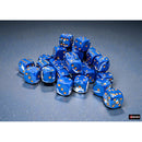 Chessex Dice: 36d6 12mm Brush - Wavebreak