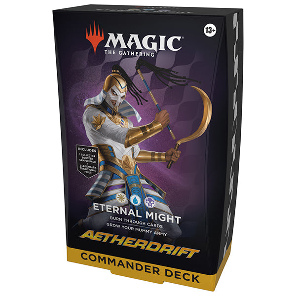 Magic The Gathering - Aetherdrift Eternal Might Commander Deck