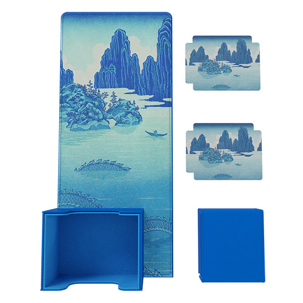 Arcane Fortress Deck Vault Radiant - Ukyio-e Echoes of the Deep Deluxe 100+ Deck Box