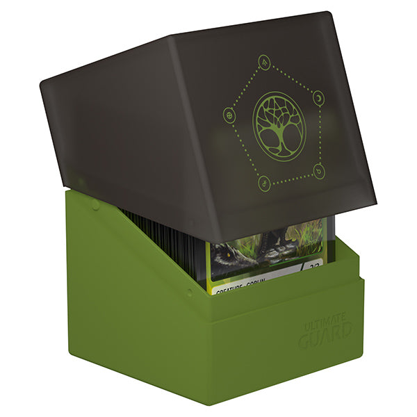 Ultimate Guard: Boulder 100+ Deck Box Druidic Secrets - Arbor (Olive Green)