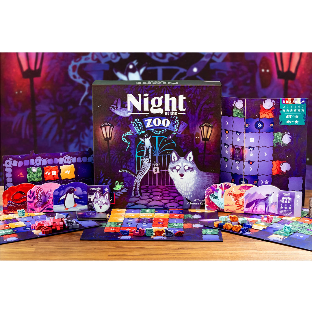 Night at the Zoo Board Game