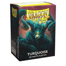 Dragon Shield Sleeves - Matte Turquoise Standard Size (100)