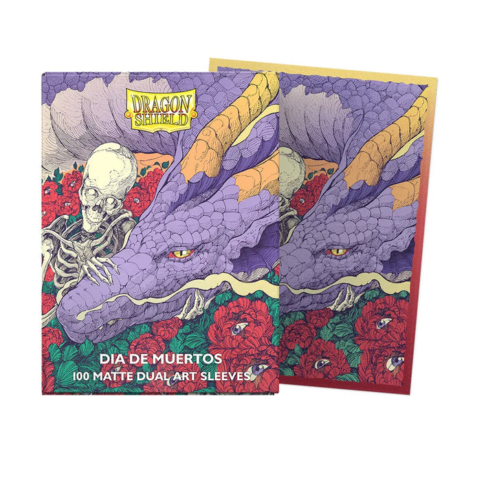Dragon Shield Sleeves - Matte Dual Dia de Muertos Art Limited Edition Standard Size (100)