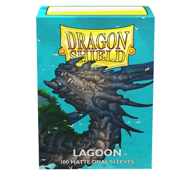 Dragon Shield Sleeves - Matte Dual Lagoon Saras Standard Size (100)