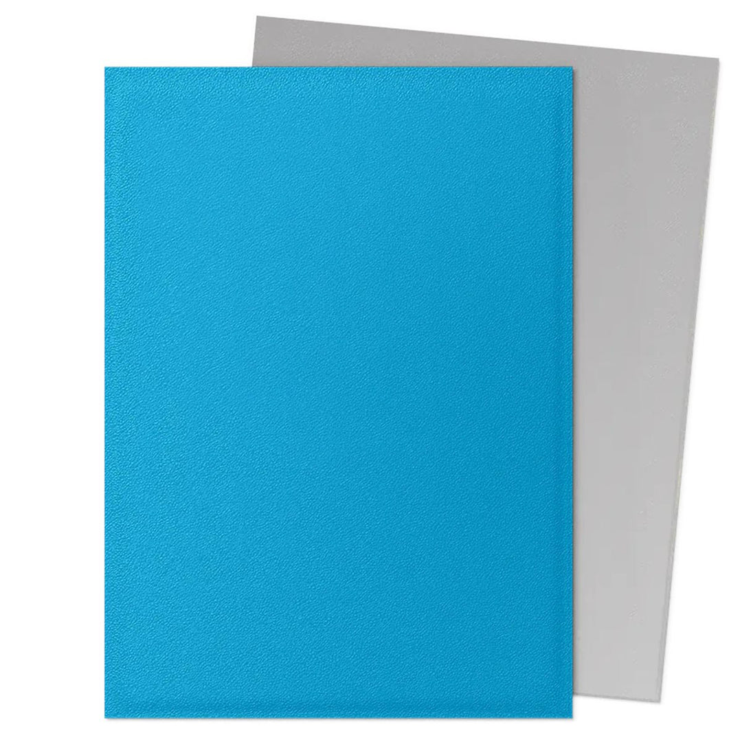 Dragon Shield Sleeves - Matte Dual Sky Blue &amp; Silver Standard Size (100)