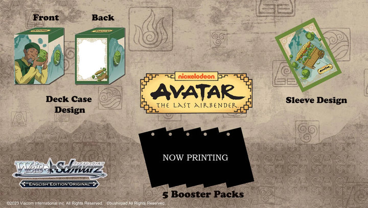 Weiss Schwarz: Avatar The Last Airbender Supply Set