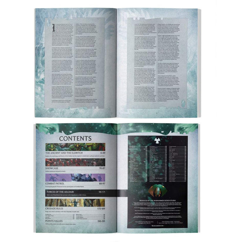 Warhammer 40K Aeldari Codex