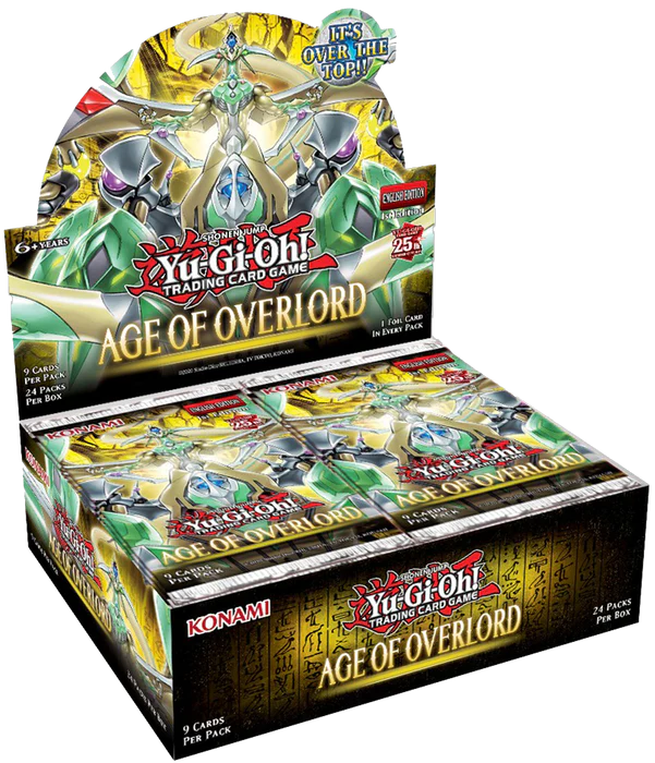 Yu-Gi-Oh Age Of Overlord 1st Edition Booster Box