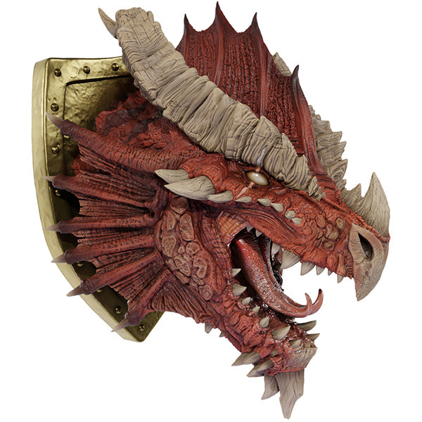 D&amp;D Replicas of the Realms - Ancient Red Dragon Trophy Plaque