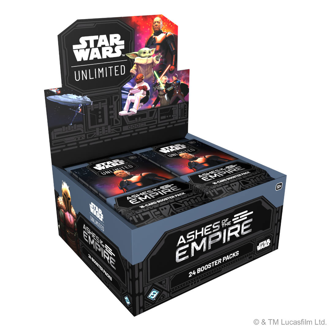 Star Wars Unlimited Ashes of the Empire Booster Box - 24 booster packs