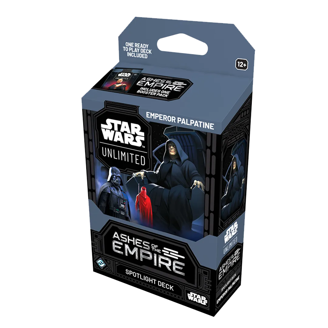 Star Wars Unlimited Ashes of the Empire Spotlight Deck - Emperor Palpatine
