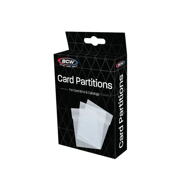 BCW Card Partitions - Translucent (12ct)