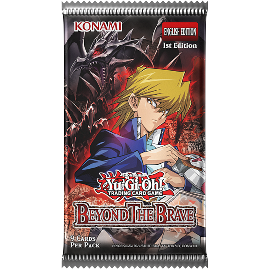 Yu-Gi-Oh Beyond the Brave 1st Edition Booster Pack