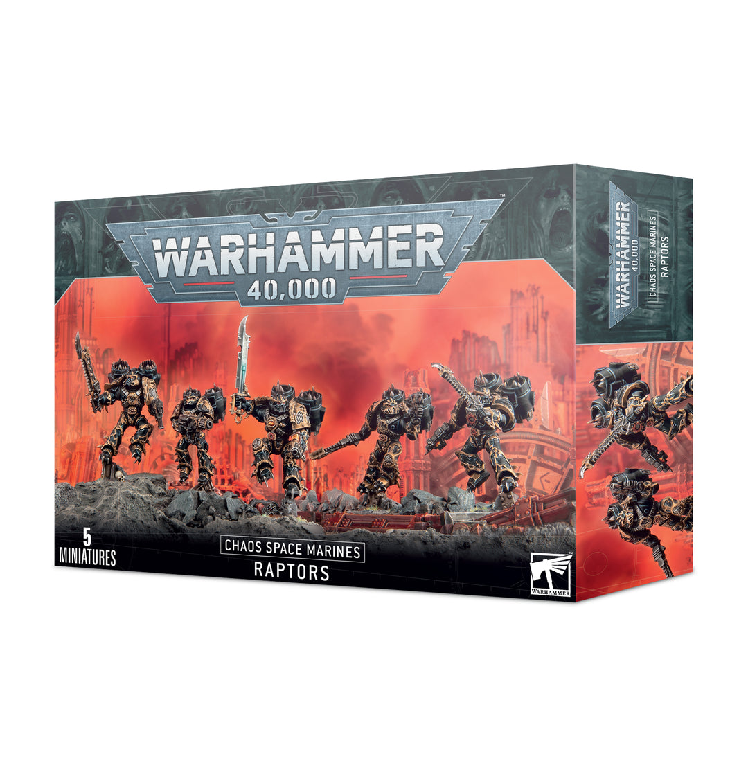 Warhammer 40K Chaos Space Marines - Raptors
