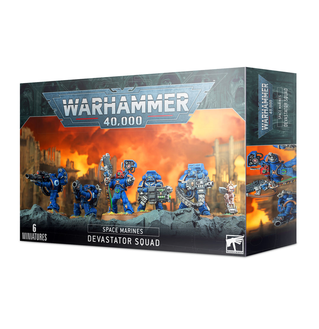 Warhammer 40K Space Marines - Devastator Squad