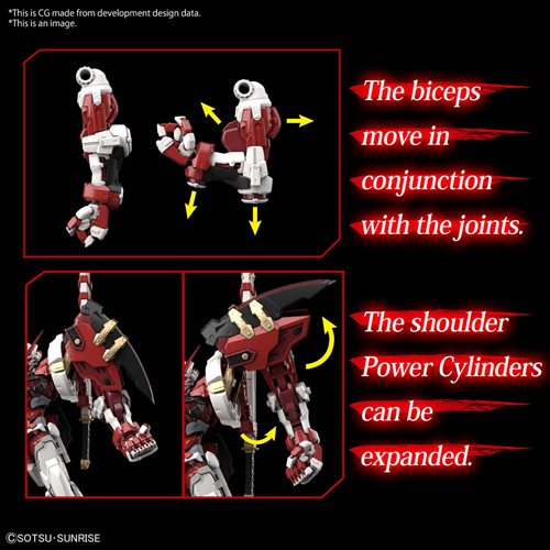 Bandai: Gundam Astray Powered Red Frame Hi-Resolution 1:100 Scale Model Kit