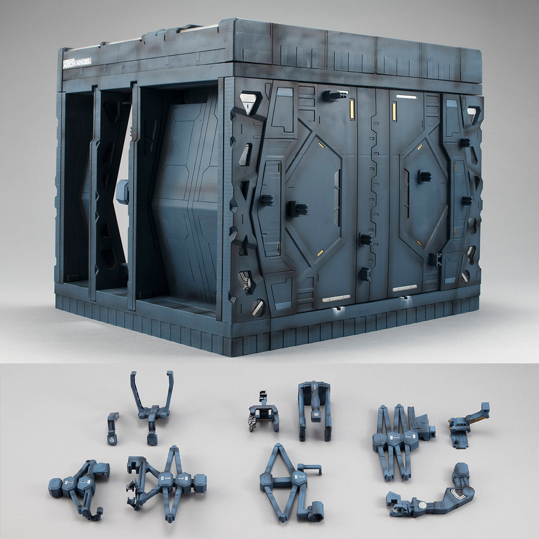 Bandai: Gundam Seed Arc Angel Hangar 1/144 Scale Model Kit
