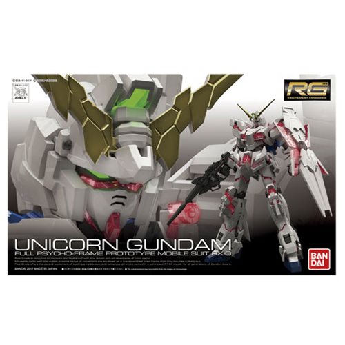 Bandai: Gundam Unicorn RG 1:144 Scale Model Kit
