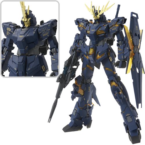 Bandai: Unicorn Gundam 02 Banshee Version Ka MG 1/100 Scale Model Kit