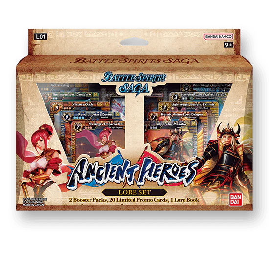 Battle Spirits Saga TCG: Ancient Heroes Lore Set