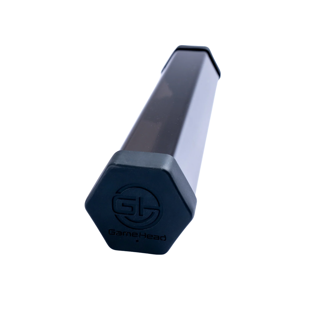 Gamehead - Black Hex Playmat Tube
