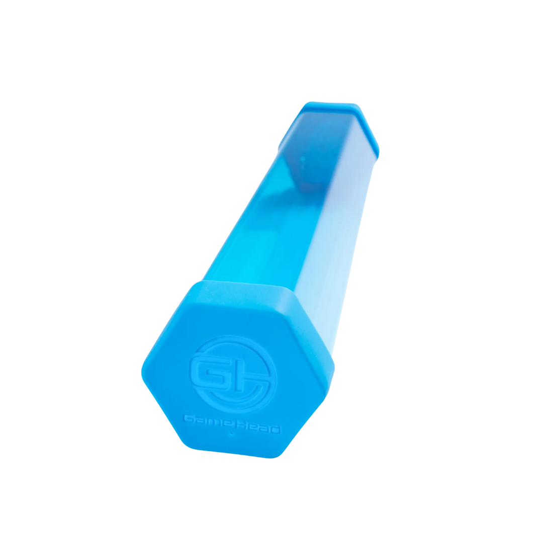 Gamehead - Blue Hex Playmat Tube