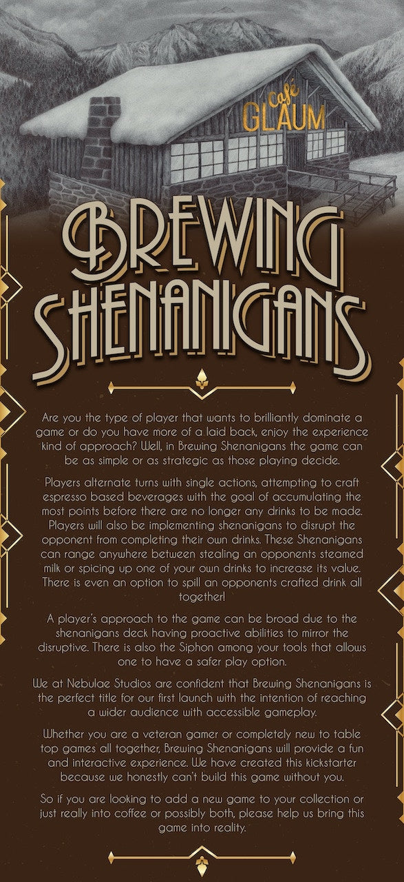 Brewing Shenanigans - A Coffee-Based Card Game