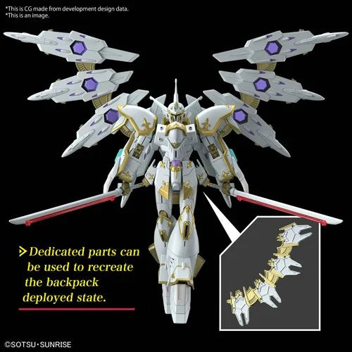 Bandai: Gundam Seed Freedom Black Knight Cal-re.A HG 1:144 Model Kit