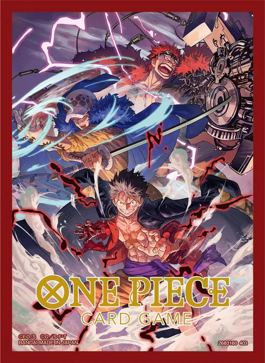 One Piece TCG: Official Sleeves Set 4 - Three Captains