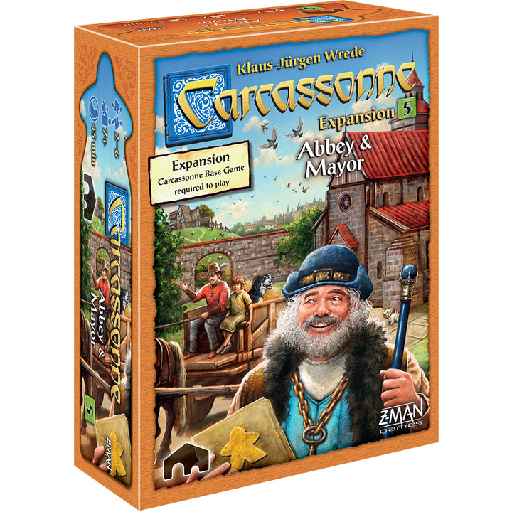 Carcassonne Exp 5 - Abbey and Mayor