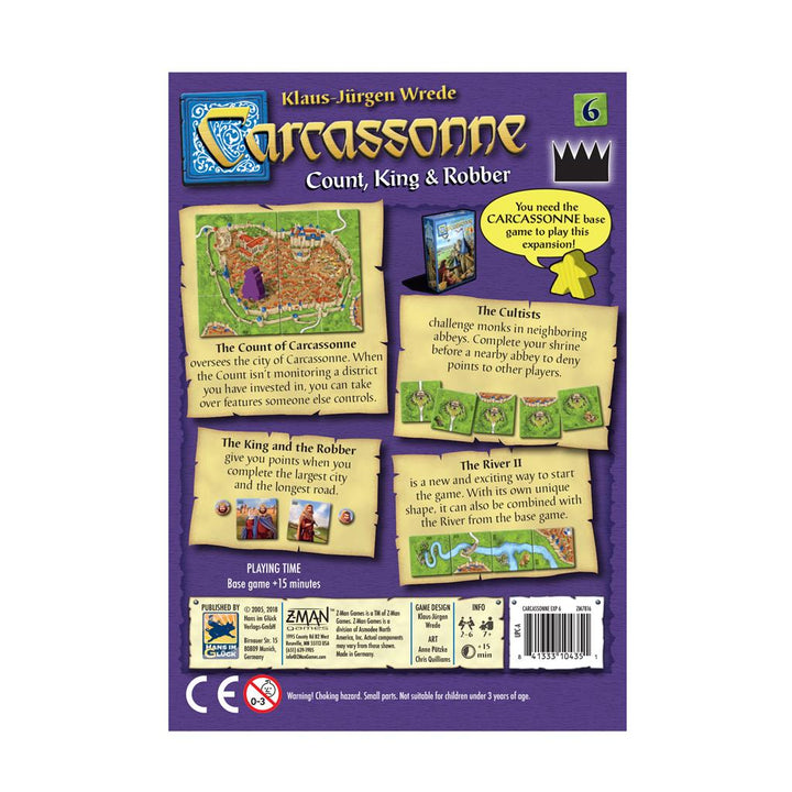 Carcassonne Exp 6 - Count, King, and Robber