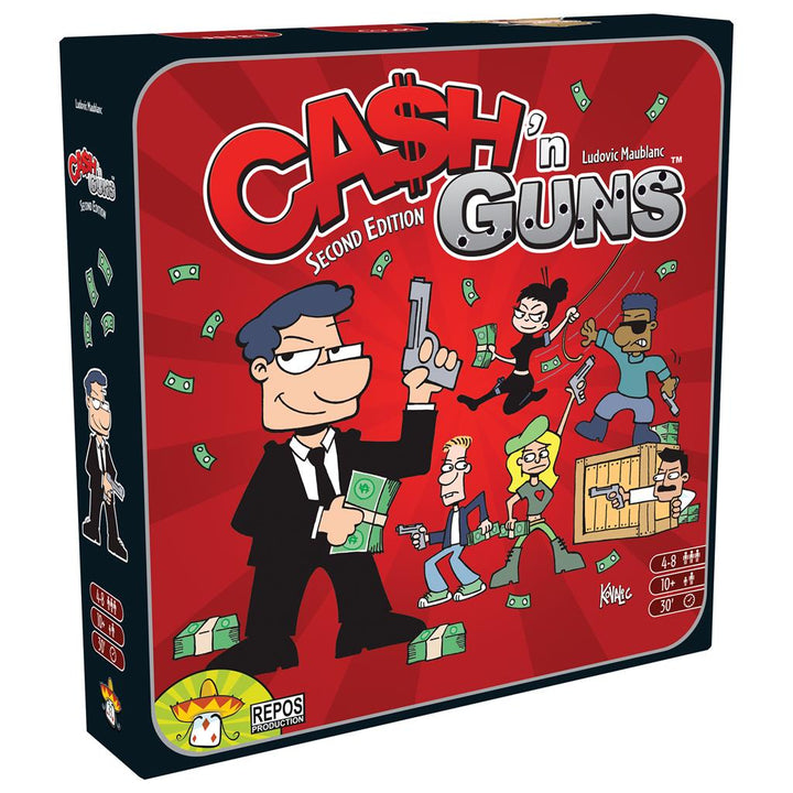Cash N Guns 2nd Edition Board Game