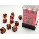 Chessex Dice Gemini Black Red/Gold 12mm Dice Set (36ct)