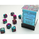 Chessex Dice Gemini Purple Teal/Gold 12mm Dice Set (36ct)