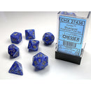 Chessex Dice Vortex Blue/Gold (7ct)