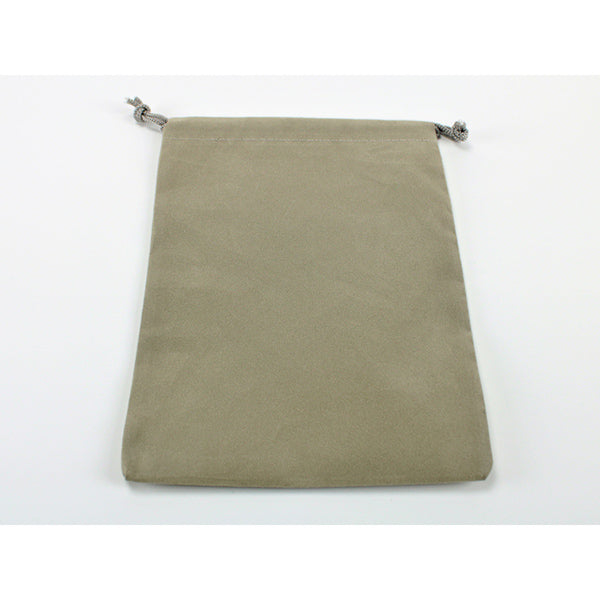 Chessex Large Suede Dice Bag - Grey