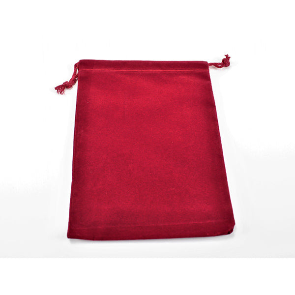 Chessex Large Suede Dice Bag - Red