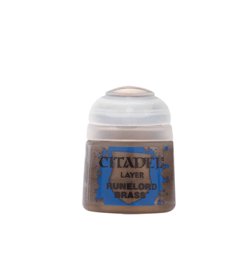 Citadel Base - Runelord Brass Paint 12ml