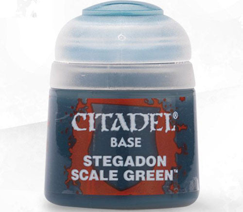 Citadel Base - Stegadon Scale Green Paint 12ml